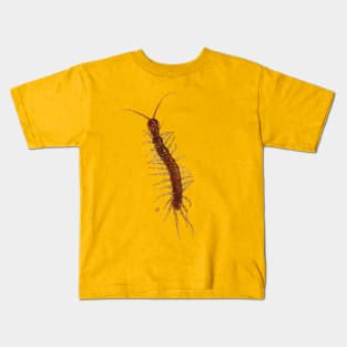 Friendly Centipede Wants to Cuddle! Kids T-Shirt